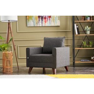 Kreslo / Jednomiestna pohovka Bella Armchair - Anthracite vyobraziť