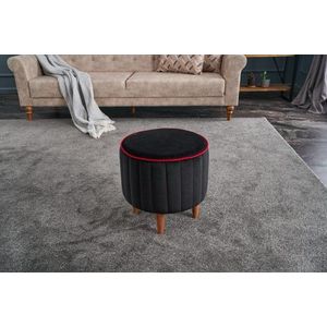 Puf Lindy Puf - Black vyobraziť