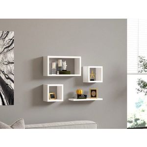 Nástenná polica Babi - White vyobraziť