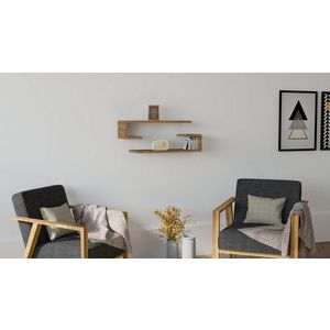 Nástenná polica Eldo - Walnut vyobraziť