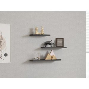 Nástenná polica Leila - Anthracite vyobraziť