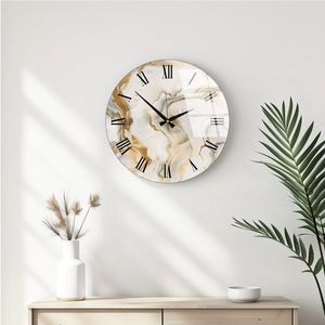 Dekoratívne sklenené nástenné hodiny Huhu338 - 40 x 40 vyobraziť