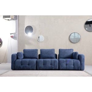 Trojmiestna pohovka Amaris 3 Seater - Navy Blue vyobraziť