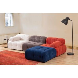 Rohová sedacia súprava / Rohová pohovka Doblo 3 Seater with Pouffe ( L1-O1-1R-Pouffe) - Multicolor vyobraziť