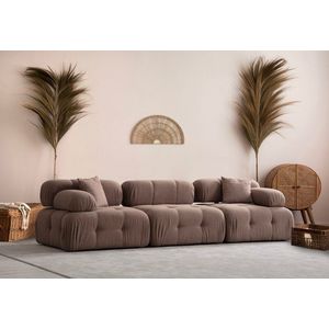 Trojmiestna pohovka Doblo 3 Seater ( L1-O1-1R) - Cappucino vyobraziť