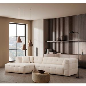 Rohová sedacia súprava / Rohová pohovka Cady 3 Seater Left - Beige vyobraziť