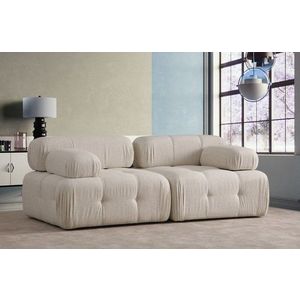 Dvojmiestna pohovka Doblo 2 Seater ( L1-1R) Cream Bouclette vyobraziť