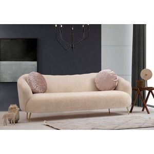 Trojmiestna pohovka Istiridye - Beige vyobraziť