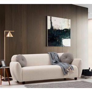 Trojmiestna pohovka Eddy - Cream vyobraziť