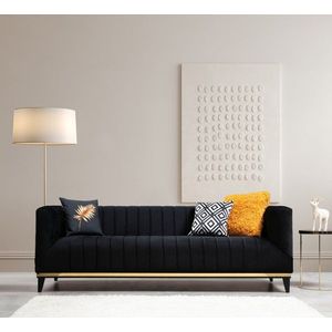 Trojmiestna pohovka Bellino - Black vyobraziť