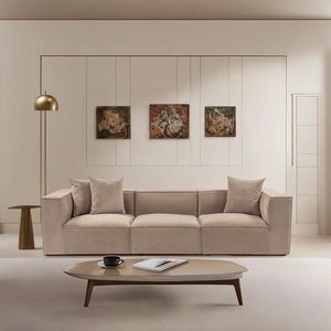 Trojmiestna pohovka Sora 3 - Cappuccino vyobraziť