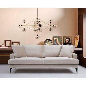 Trojmiestna pohovka Papira 3 Seater - Beige vyobraziť