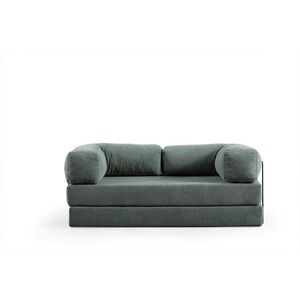 Dvojmiestna rozkladacia pohovka Via Con - Green vyobraziť