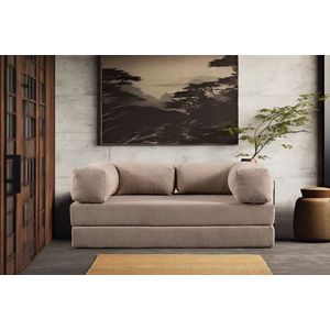 Dvojmiestna rozkladacia pohovka Via Con - Ecru vyobraziť