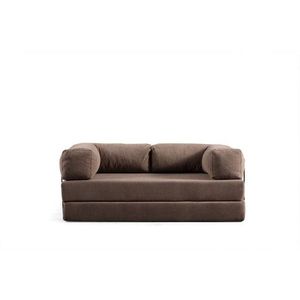 Dvojmiestna rozkladacia pohovka Via Con - Brown vyobraziť