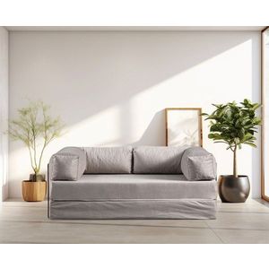 Dvojmiestna rozkladacia pohovka Via Con - Beige vyobraziť