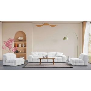 Kreslo / Jednomiestna pohovka Pescara O1 - White vyobraziť