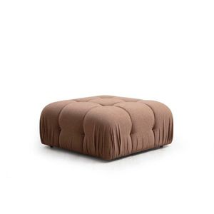 Taburetka Bubble Pouffe - Brown Bouclette vyobraziť
