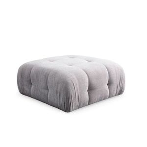 Taburetka Amaris Pouffe - Light Grey vyobraziť