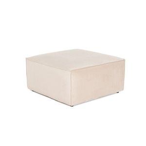 Puf Lora Pouffe - Cream vyobraziť