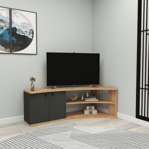 TV stolík Termera - Atlantic Pine, Anthracite vyobraziť