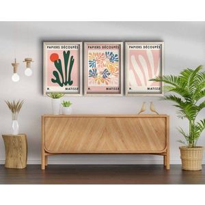 Dekoratívny rámovaný obraz z MDF (3 kusy) 3P3853NISCT-009 vyobraziť