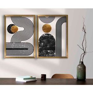 Dekoratívny rámovaný obraz z MDF (2 kusy) 2P3853NISCT-015 vyobraziť