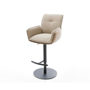 Barová stolička Nela-Flex otočná základňa výškovo nastaviteľná kovová vyobraziť