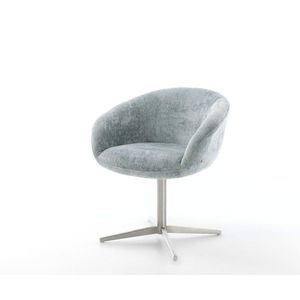 Jedálenská stolička Vinka-Flex s podrúčkami šenilová podnož pastelovej vyobraziť