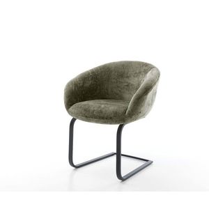 Barová stolička Nela-Flex tenká základňa kov čierna mix materiálov vyobraziť