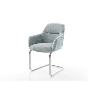 Jedálenská stolička Pejo-Flex šenilová pastelová modrá konzolová vyobraziť