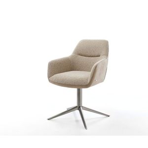 Otočná stolička Pejo-Flex zmiešané materiály blatová základňa grafit vyobraziť