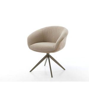 Otočná stolička Vinka-Flex s podrúčkami Materiály zo zmesi bahna vyobraziť