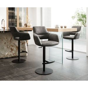 Barová stolička Yago-Flex otočná základňa výškovo nastaviteľná kovová vyobraziť