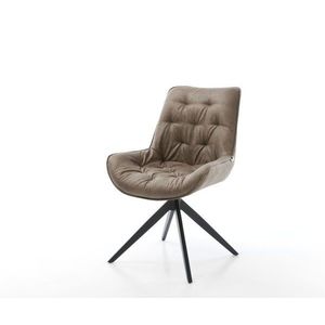 Jedálenská stolička Taimi-Flex taupe vintage krížová podnož široká vyobraziť