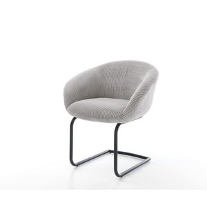 Jedálenská stolička Vinka-Flex s manšestrovými podrúčkami vyobraziť