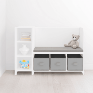 Regál s lavičkou BENKO Tempo Kondela vyobraziť