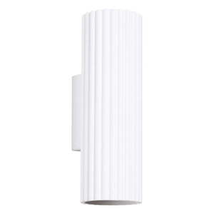 Biele nástenné svietidlo Gleam – Sollux vyobraziť