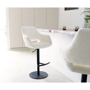 Barová stolička Yago-Flex otočná základňa výškovo nastaviteľná kovová vyobraziť