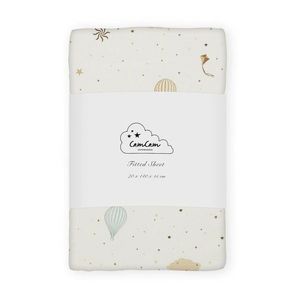 Slonovinová napínacia detská plachta do postieľky z Bio bavlny 70x140 cm Dreamland – Cam Cam Copenhagen vyobraziť