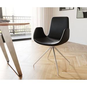 Jedálenská stolička Ilia-Flex s krížovou základňou zúžená vyobraziť