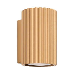 Nástenné svietidlo v zlatej farbe Gleam – Sollux vyobraziť