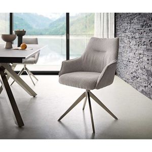 Alja-Flex otočná stolička s podrúčkami krížová základňa široká vyobraziť