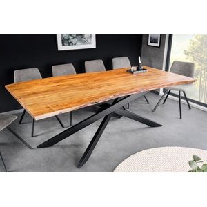 Jedálenský stôl ATHAMÁS akácie Dekorhome vyobraziť