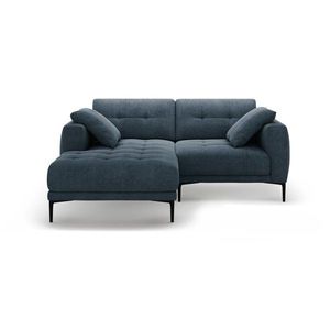 Tmavomodrá rohová pohovka (ľavý roh/s leňoškou) Bemy – Micadoni vyobraziť