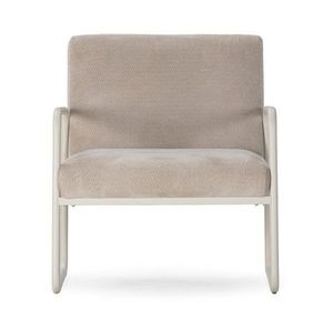 Béžové ženilkové kreslo Vince – MOME vyobraziť