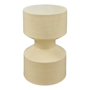 Kovový okrúhly odkladací stolík ø 30 cm Hidde – WOOOD vyobraziť