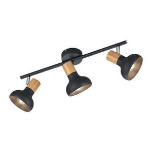 Matne čierne bodové svietidlo ø 10 cm Latika – Trio vyobraziť