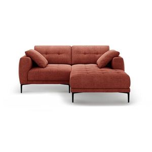 Rohová pohovka v tehlovej farbe (pravý roh/s leňoškou) Bemy – Micadoni vyobraziť