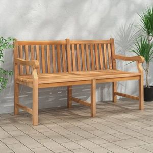 Záhradná lavica 150 cm teak Dekorhome vyobraziť